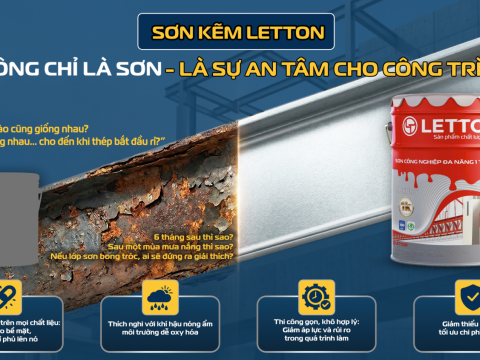 SƠN KẼM LETTON – KHI MỘT LỚP SƠN TRỞ THÀNH GIẢI PHÁP BẢO VỆ CÔNG TRÌNH