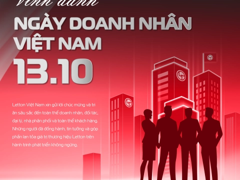 🎉 LETTON VIỆT NAM | VINH DANH NGÀY DOANH NHÂN VIỆT NAM 13/10 🎉