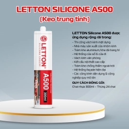 SILICONE CAO CẤP LETTON A500