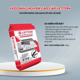 LETTON - KEO DÁN GẠCH ĐÁ CAO CẤP 