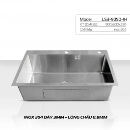 CHẬU RỬA HANDMANDE LETTON LS3-9050-1H