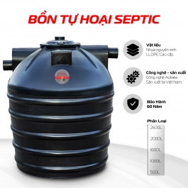BỒN TỰ HOẠI SEPTIC LETTON - 500L