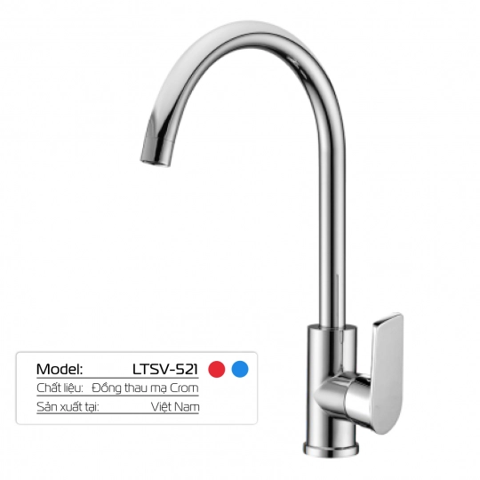 VÒI CHÉN NÓNG LẠNH LTVS - 521