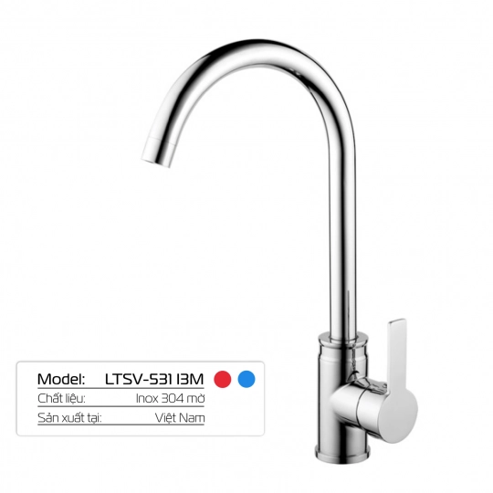  VÒI CHÉN LETTON LTSV -531 I3M