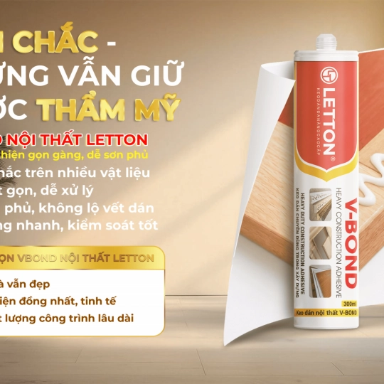 KEO NỘI THẤT V-BOND LETTON 