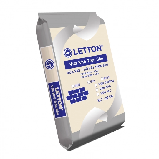 VỮA KHÔ TRỘN SẲN LETTON 